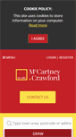 Mobile Screenshot of mccartneyandcrawford.com